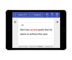 Sentence on iPad Sentence on iPad